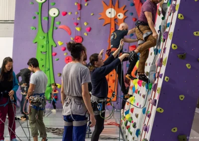 Encadrement en salle - Photo © Léa Moreau